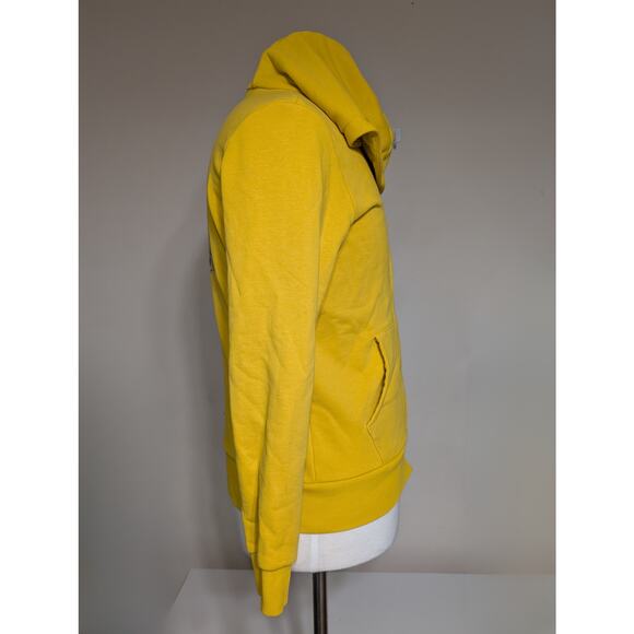 Save The Duck Logo-print Zipped Hoodie In Yellow Girls Size 14Y - Picture 4 of 9